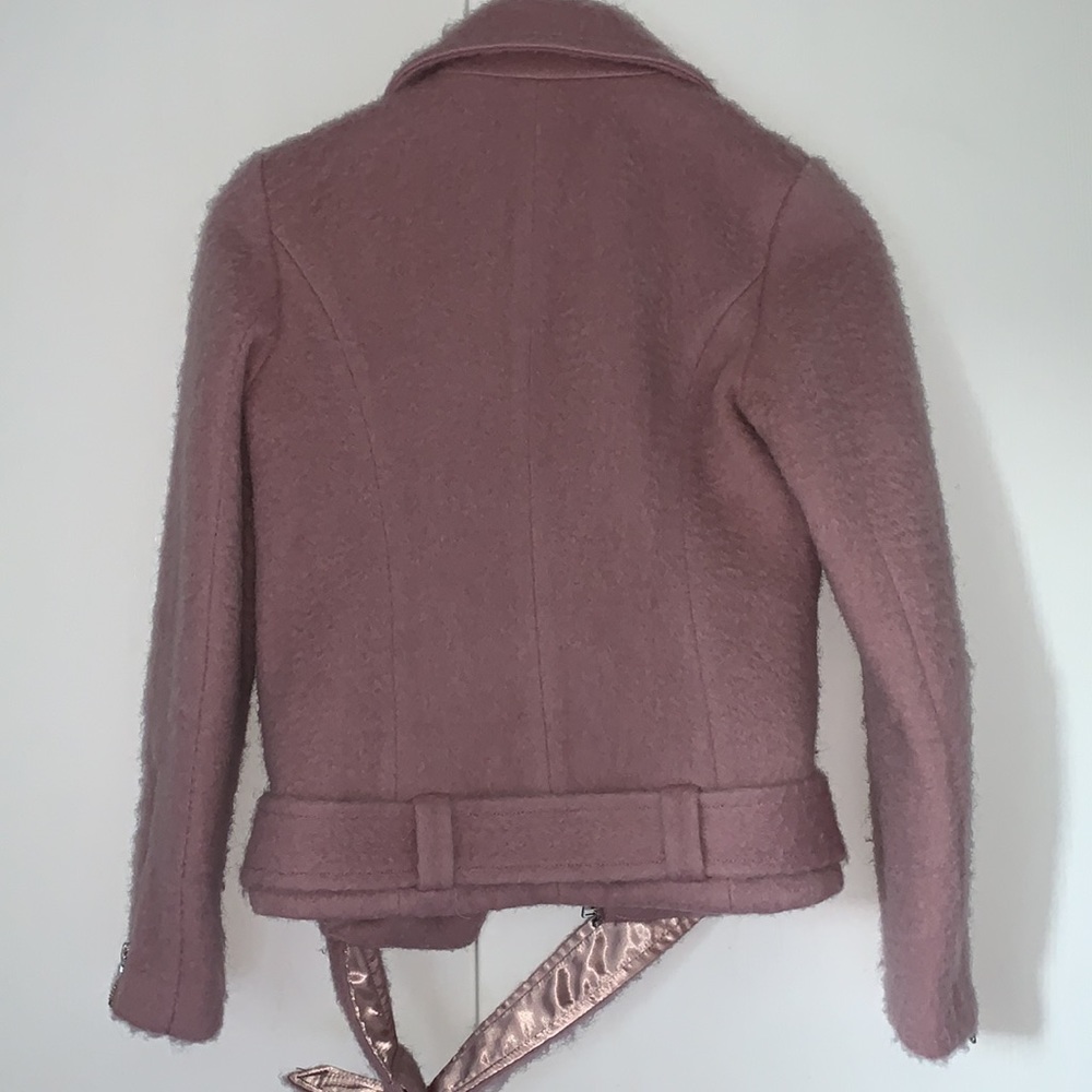 Express wool biker jacket lined xs - Picture 12 of 13